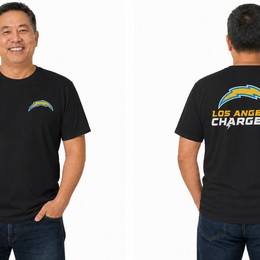 Los Angeles Chargers NFL Final Countdown T-Shirt Men Women - Black