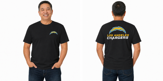 Los Angeles Chargers NFL Final Countdown T-Shirt Men Women - Black