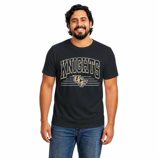 Central Florida Knights UCF Knights NCAA Overtime Classics Unisex T-Shirt - Black