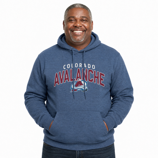 Colorado Avalanche Avalanche Hoodie Fleece Sweatshirt for Men and Women - Navy