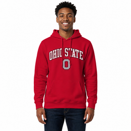 OHST Arch & Logo Gameday Hoodie - Red