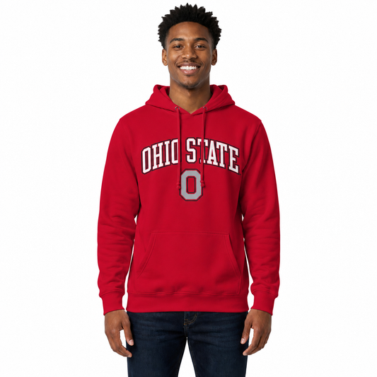 OHST Arch & Logo Gameday Hoodie - Red