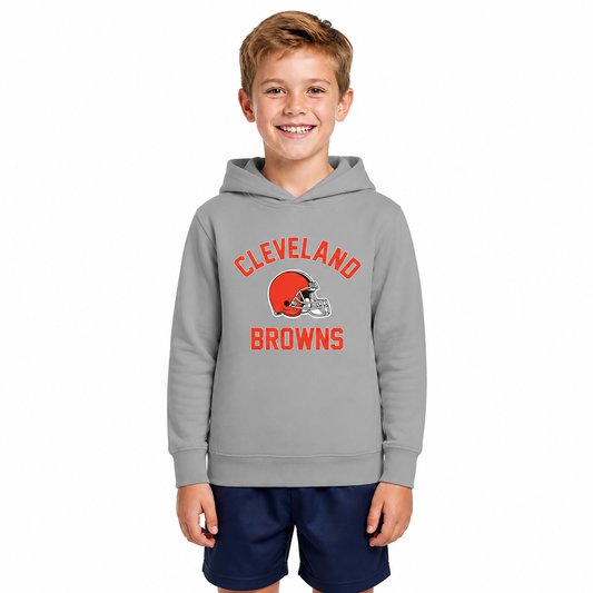 Cleveland Browns Youth Gameday Hoodie Sweatshirt - Gray