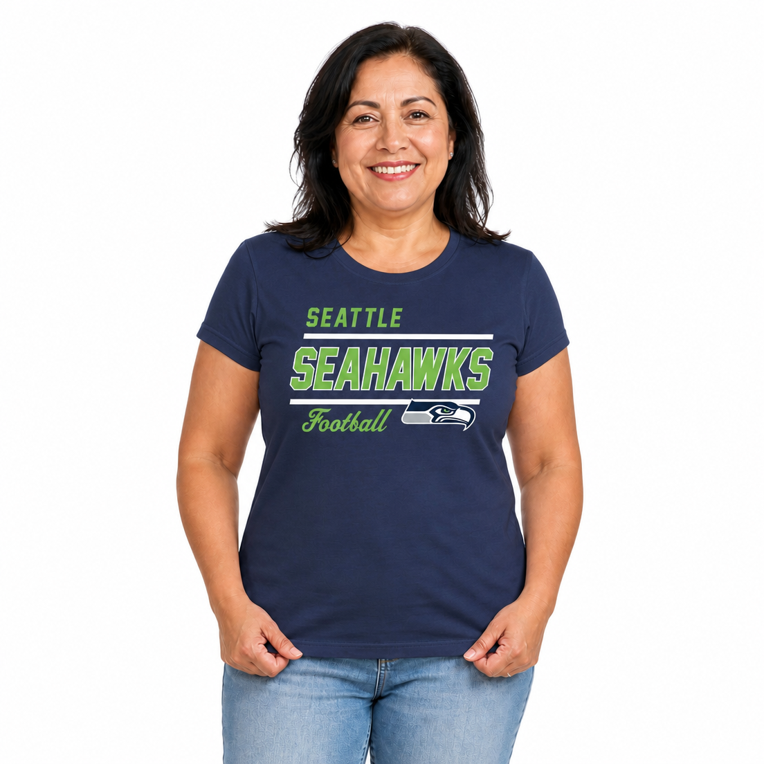 Seattle Seahawks Seahawks Women's NFL Gameday T-Shirt - Navy