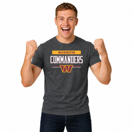 Washington Commanders Charcoal T-Shirt for Men and Women - Charcoal