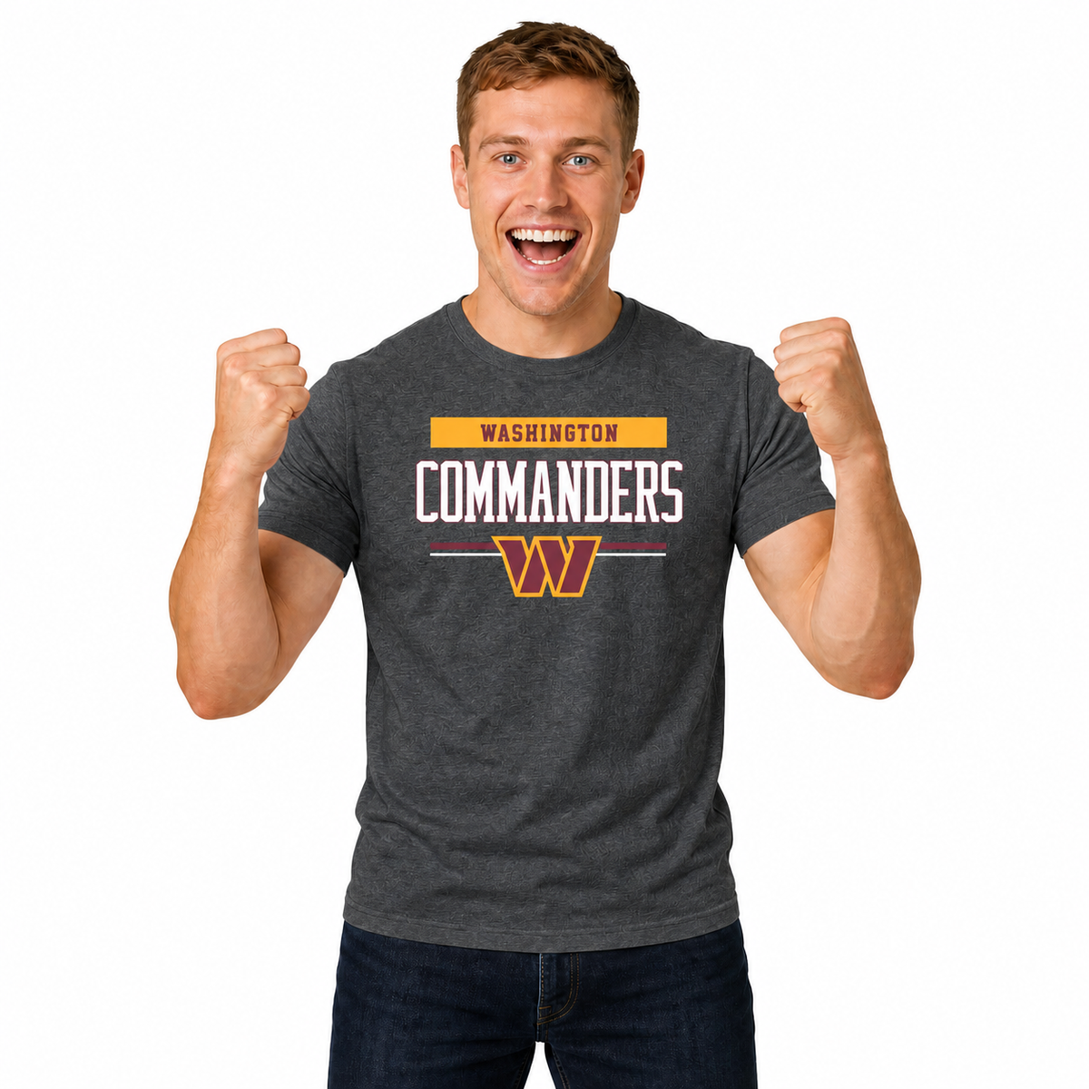 Washington Commanders Charcoal T-Shirt for Men and Women - Charcoal