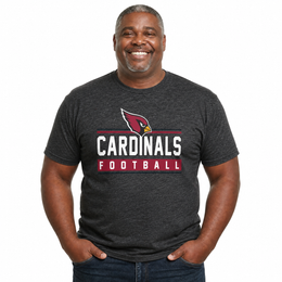 Arizona Cardinals NFL Adult MVP True Fan T-Shirt - Charcoal