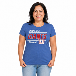 New York Giants Giants Women's NFL Gameday T-Shirt - Royal