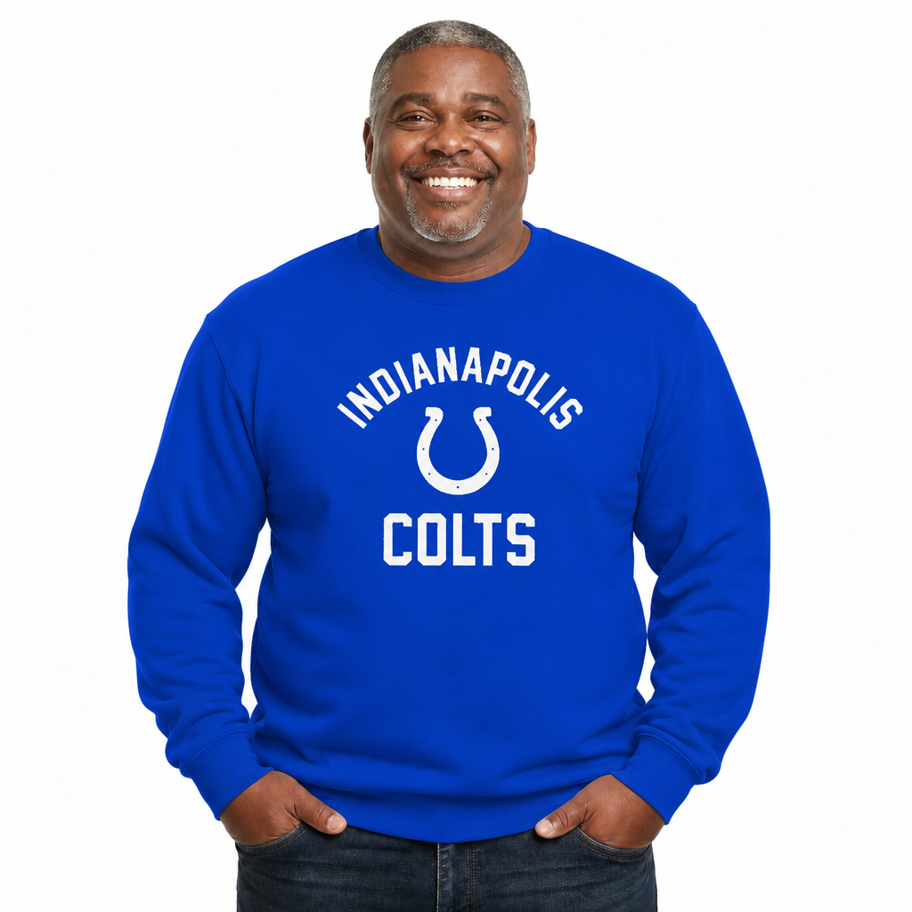 Indianapolis Colts NFL Adult Gameday Football Crewneck Sweatshirt - Royal