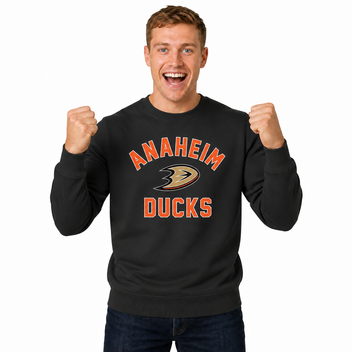 NFL Gameday Crewneck Sweatshirt, Cotton Fleece Pullover Men Women