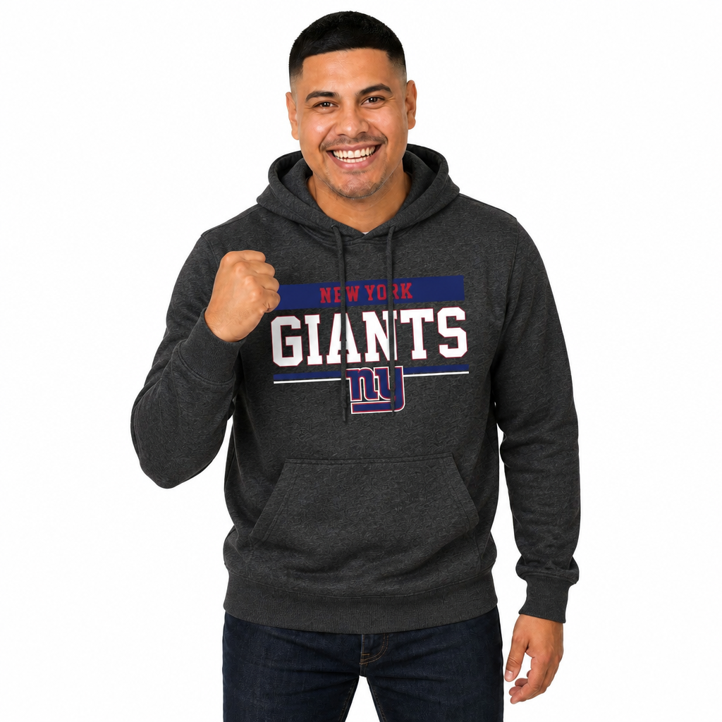 New York Giants Charcoal Gameday Hoodie - Charcoal