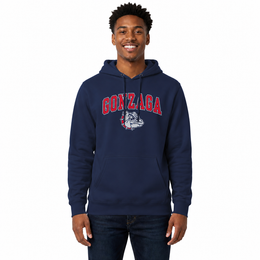 GONZ Arch & Logo Gameday Hoodie - Navy