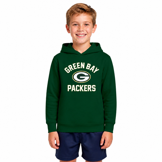 Green Bay Packers Youth Gameday Hoodie Sweatshirt - Forest Green