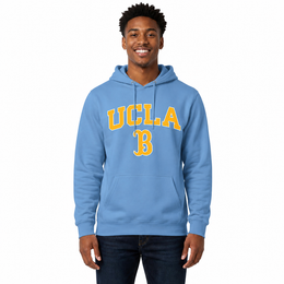 UCLA Bruins Arch & Logo Gameday Hoodie - Light Blue