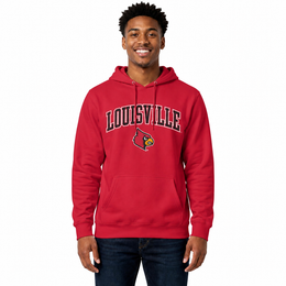 LVLL Arch & Logo Gameday Hoodie - Red