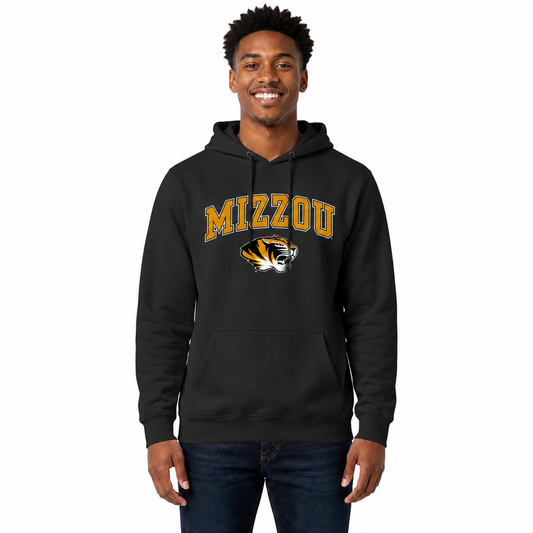 MIZZ Arch & Logo Gameday Hoodie - Black