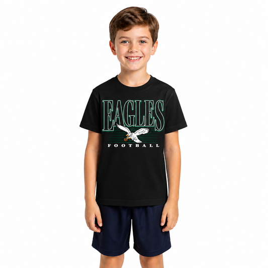 Philadelphia Eagles NFL Youth Overtime T-Shirt - Black