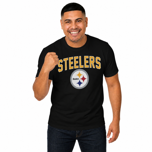 Pittsburgh Steelers NFL Licensed Home Team T-Shirt - Black