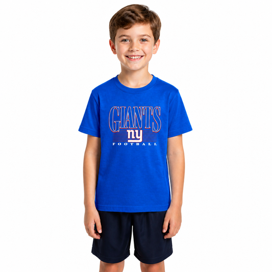 New York Giants NFL Youth Overtime T-Shirt - Royal