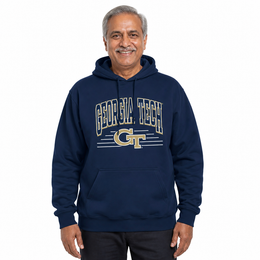 Georgia Tech Yellowjackets Georgia Tech Yellow Jackets NCAA Overtime Classics Hoodie - Navy