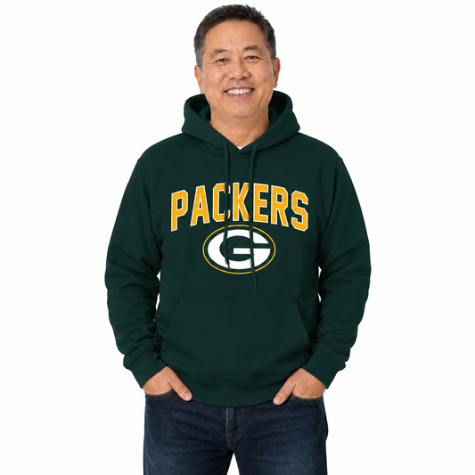 Green Bay Packers NFL Home Team Hoodie Sweatshirt - Forest Green
