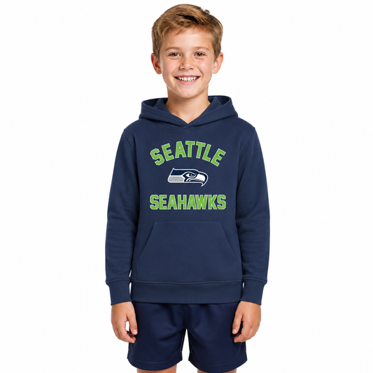 Seattle Seahawks Youth Gameday Hoodie Sweatshirt - Navy