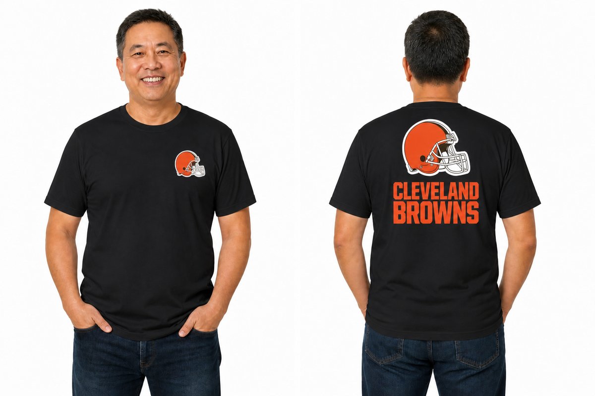 Cleveland Browns NFL Final Countdown T-Shirt Men Women - Black