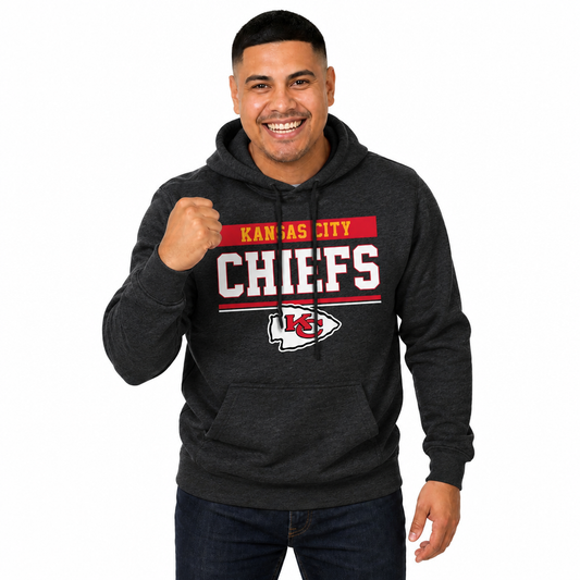 Kansas City Chiefs Charcoal Gameday Hoodie - Charcoal