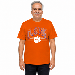Clemson Tigers  NCAA Overtime Classics Unisex T-Shirt - Orange
