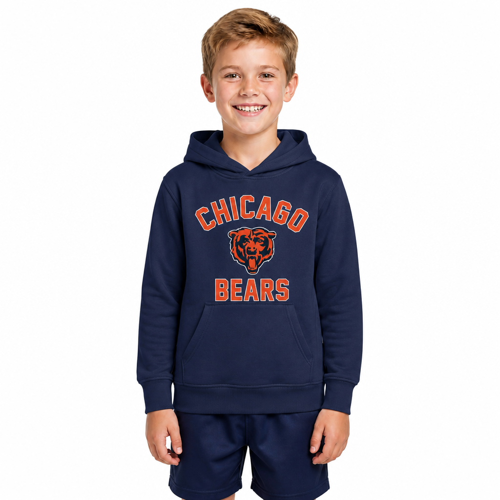 Chicago Bears Youth Gameday Hoodie Sweatshirt - Navy