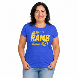 Los Angeles Rams Rams Women's NFL Gameday T-Shirt - Royal