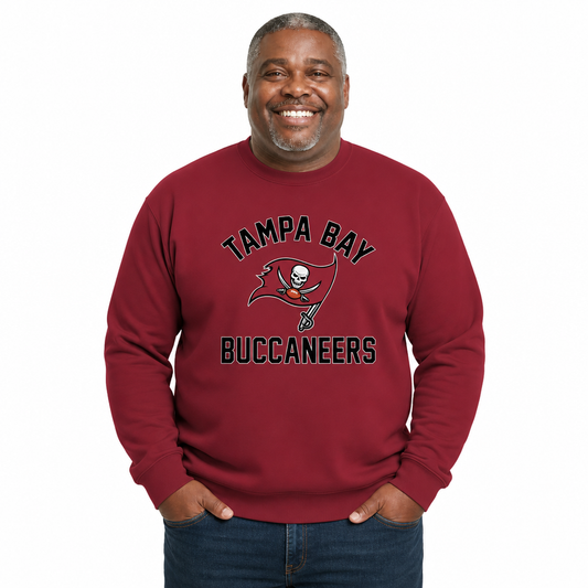 Tampa Bay Buccaneers  NFL Gameday Crewneck Sweatshirt - Cardinal