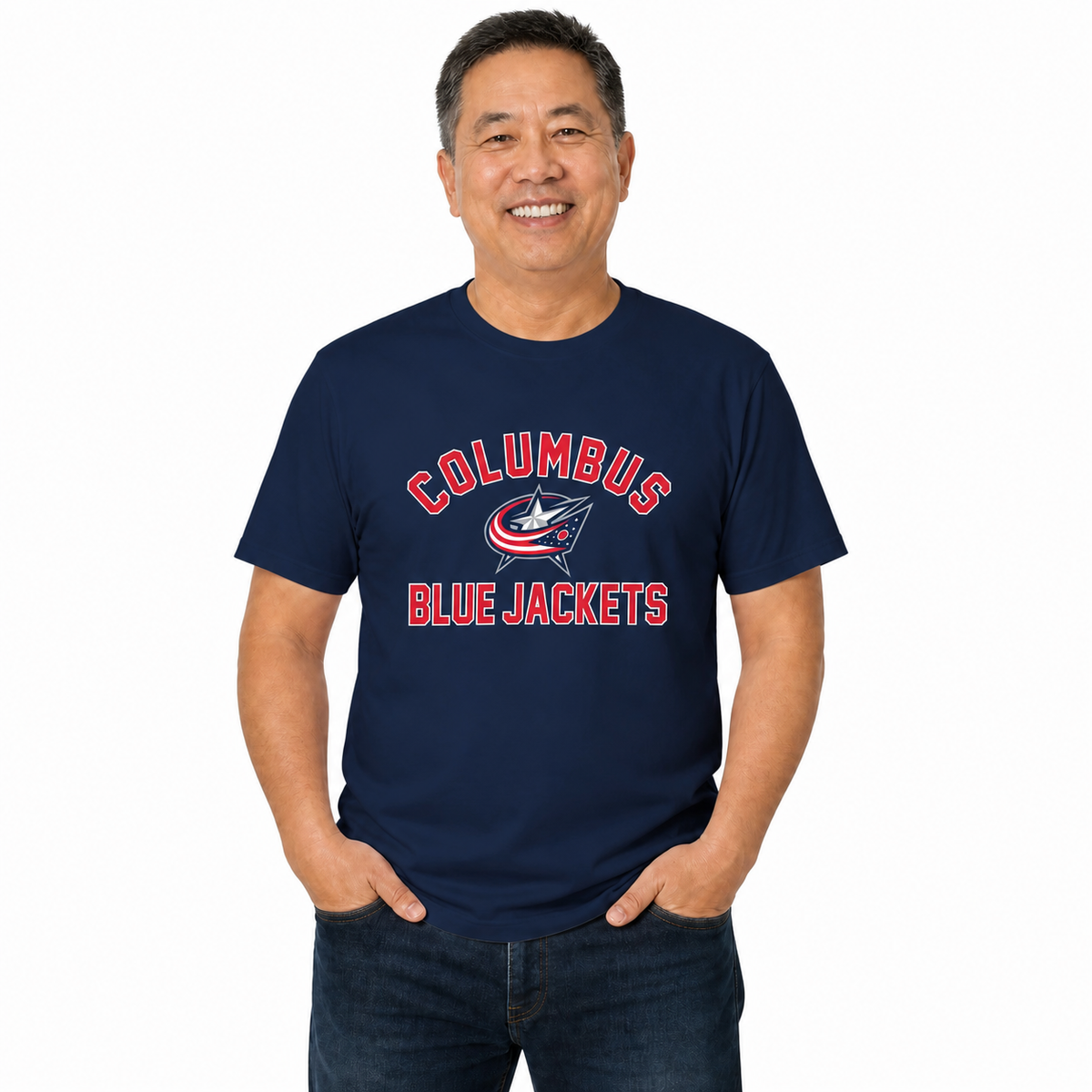 Columbus Blue Jackets NHL Gameday T-Shirt - Navy