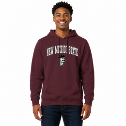 NMST Arch & Logo Gameday Hoodie - Maroon