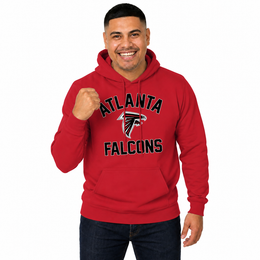 Atlanta Falcons Gameday Hoodie Pullover Sweatshirt - Red