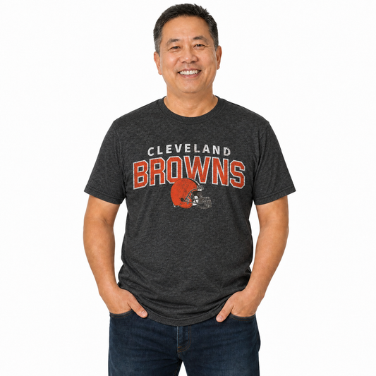 Cleveland Browns  Starting Fresh Tee - Black Heather