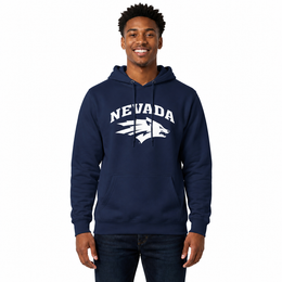 NVRE Arch & Logo Gameday Hoodie - Navy