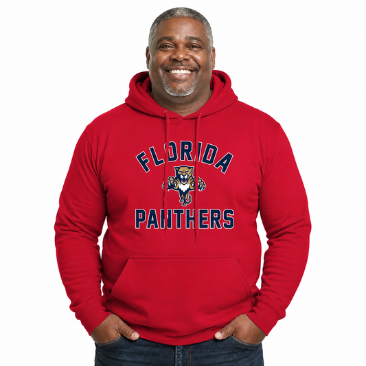Florida Panthers Hoodie Pullover Sweatshirt - Red