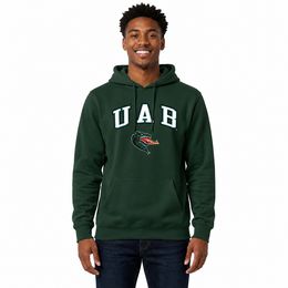 UAB Blazers Arch & Logo Gameday Hoodie - Green
