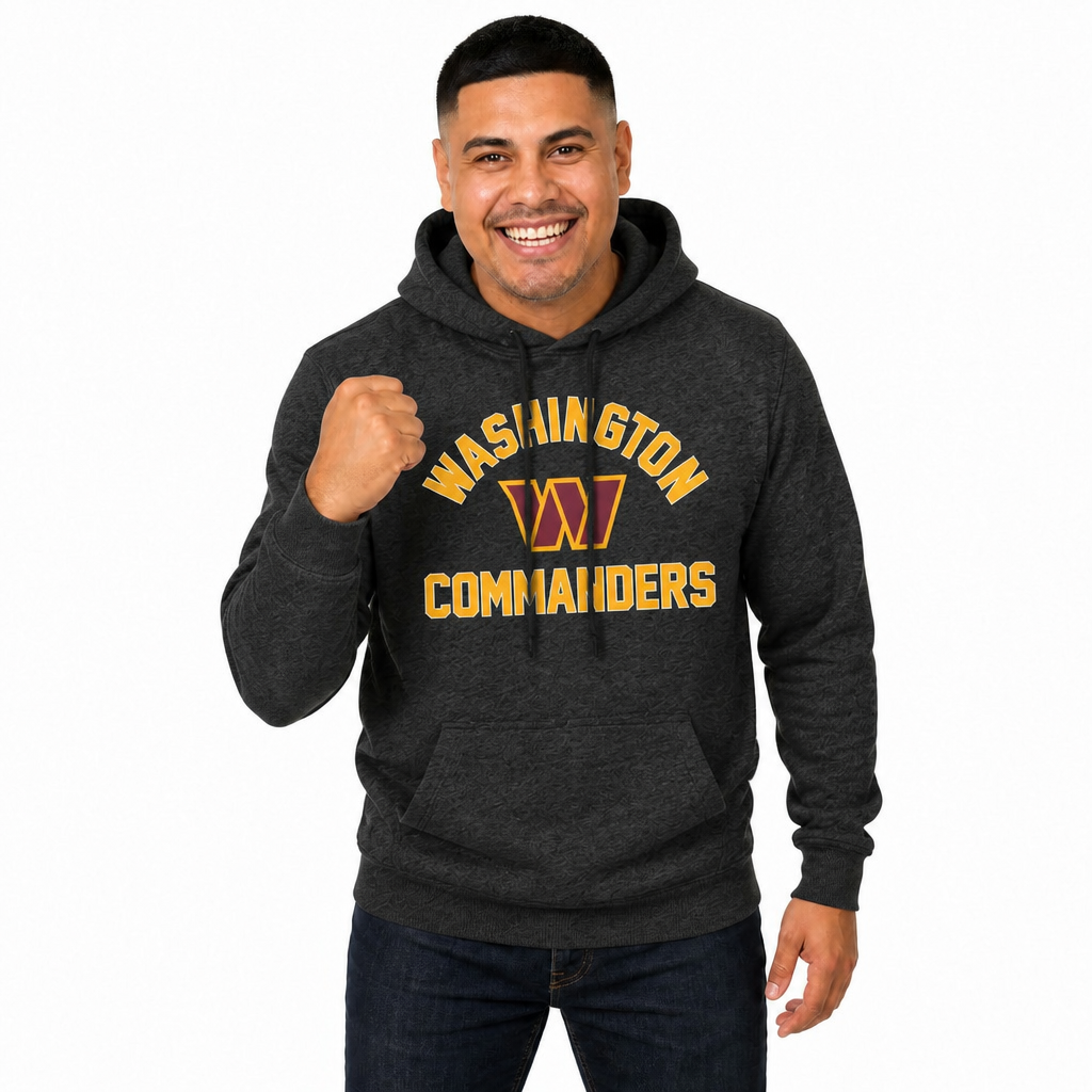 Washington Commanders Gameday Hoodie Pullover Sweatshirt - Charcoal