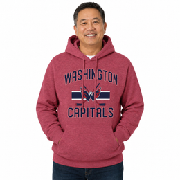 Washington Capitals Capitals Hoodie Fleece Hooded Sweatshirt - Red