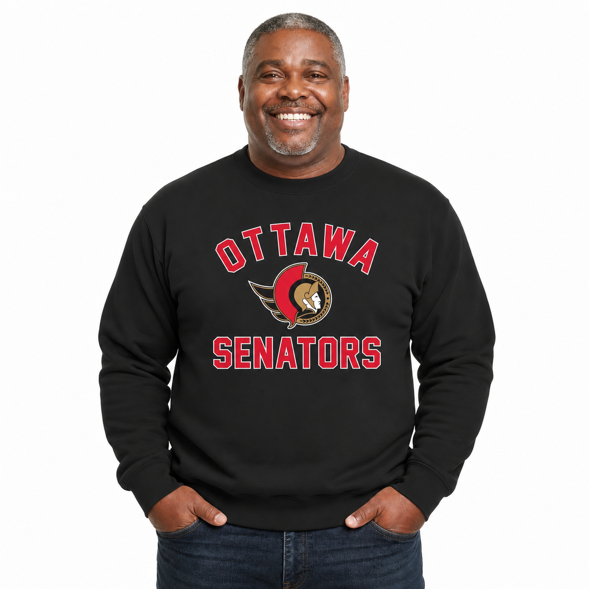 NFL Gameday Crewneck Sweatshirt, Cotton Fleece Pullover Men Women