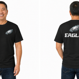 Philadelphia Eagles NFL Final Countdown T-Shirt Men Women - Black