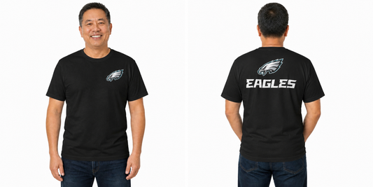 Philadelphia Eagles NFL Final Countdown T-Shirt Men Women - Black