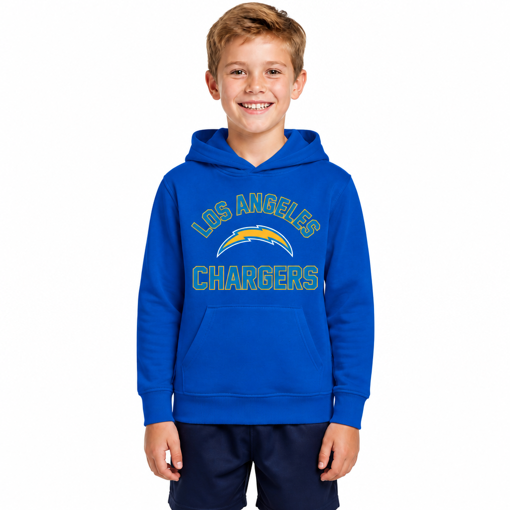 Los Angeles Chargers Youth Gameday Hoodie Sweatshirt - Royal