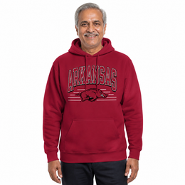 Arkansas Razorbacks NCAA Overtime Classics Hoodie - Cardinal