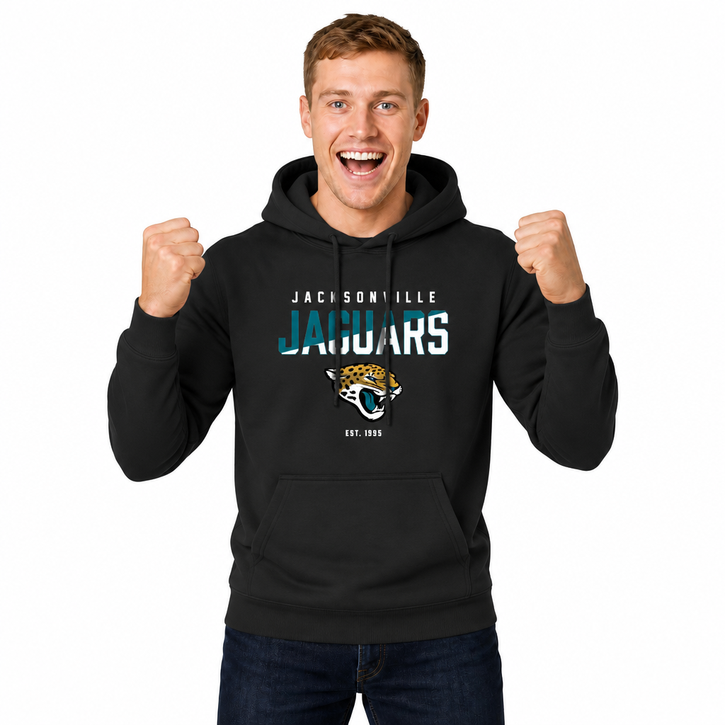 Jacksonville Jaguars Jaguars Hoodie Fleece Sweatshirt for Men and Women - Black
