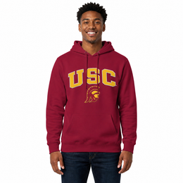 SCAL Arch & Logo Gameday Hoodie - Cardinal