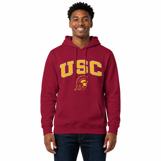 SCAL Arch & Logo Gameday Hoodie - Cardinal