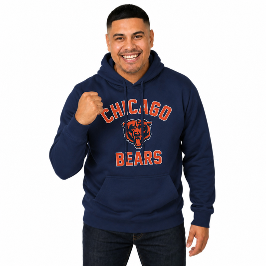 Chicago Bears Gameday Hoodie Pullover Sweatshirt - Navy